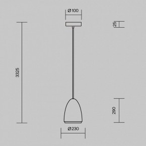 Подвесной светильник Maytoni Pilastro MOD430PL-01CM в Чебаркуле - chebarkul.ok-mebel.com | фото 5