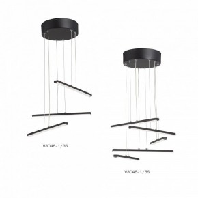Подвесной светильник Vitaluce V3046 V3046-1/5S в Чебаркуле - chebarkul.ok-mebel.com | фото 3