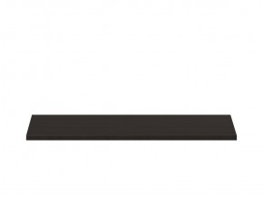 Полка ОРИОН для шкафа широкая, цвет Дуб Венге в Чебаркуле - chebarkul.ok-mebel.com | фото 2