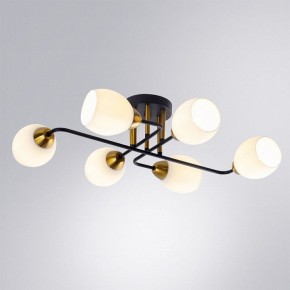 Потолочная люстра Arte Lamp Andrea A8141PL-6BK в Чебаркуле - chebarkul.ok-mebel.com | фото 2
