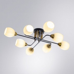 Потолочная люстра Arte Lamp Andrea A8141PL-8BK в Чебаркуле - chebarkul.ok-mebel.com | фото 2