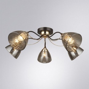 Потолочная люстра Arte Lamp Lily A4366PL-5BK в Чебаркуле - chebarkul.ok-mebel.com | фото 2