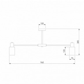 Потолочная люстра Eurosvet Vegga 70160/12 хром Smart в Чебаркуле - chebarkul.ok-mebel.com | фото 4