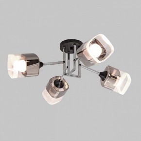 Потолочная люстра Imex MD.2184 MD.2184-4-S-BK+CH в Чебаркуле - chebarkul.ok-mebel.com | фото 2
