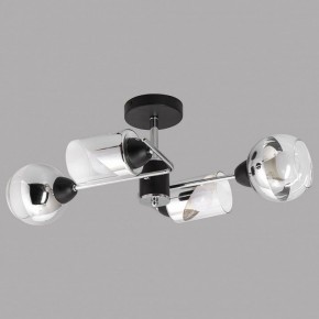 Потолочная люстра Imex MD.8243 MD.8243-4-S-BK+CH в Чебаркуле - chebarkul.ok-mebel.com | фото