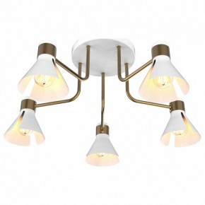 Потолочная люстра Imex MD.8312 MD.8312-5-S-WH+AB в Чебаркуле - chebarkul.ok-mebel.com | фото