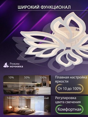 Потолочная люстра Natali Kovaltseva FORTUNA LED LAMPS 81107/6C в Чебаркуле - chebarkul.ok-mebel.com | фото 6