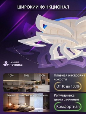 Потолочная люстра Natali Kovaltseva OLIMP LED LAMPS 81435 в Чебаркуле - chebarkul.ok-mebel.com | фото 6