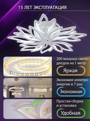Потолочная люстра Natali Kovaltseva RIF LED LAMPS 81118/6C в Чебаркуле - chebarkul.ok-mebel.com | фото 5
