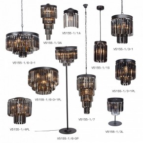 Потолочная люстра Vitaluce V5155 V5155-1/4PL в Чебаркуле - chebarkul.ok-mebel.com | фото 5