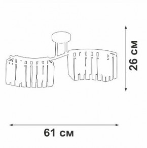 Потолочная люстра Vitaluce V5884 V5884-0/4PL в Чебаркуле - chebarkul.ok-mebel.com | фото 4