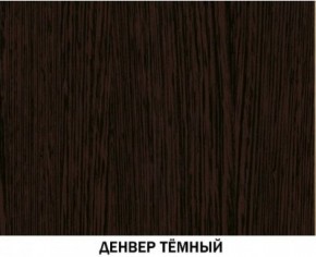 Шкаф №616 "Инна" Денвер темный в Чебаркуле - chebarkul.ok-mebel.com | фото 4