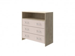 PROxSON Комод Varna (ЛДСП Бунратти+ткань Бунратти/Ultra Суфле) 90x40 в Чебаркуле - chebarkul.ok-mebel.com | фото