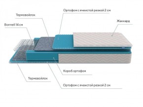 PROxSON Матрас FIRST Bonnell M (Ткань Синтетический жаккард) 180x200 в Чебаркуле - chebarkul.ok-mebel.com | фото 3