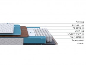 PROxSON Матрас FIRST Cocos Flat M (Ткань Синтетический жаккард) 120x200 в Чебаркуле - chebarkul.ok-mebel.com | фото 3