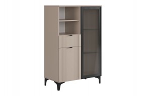 РИЧ Комод 2 со стеклом в Чебаркуле - chebarkul.ok-mebel.com | фото