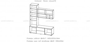 МИЛАН-1 Секция ТВ (ЦРК.МЛН.01 секция ТВ) в Чебаркуле - chebarkul.ok-mebel.com | фото 2