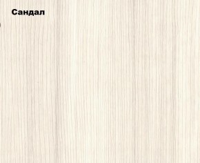 Шкаф 3-х створчатый Белла (Сандал, Графит/Дуб крафт) в Чебаркуле - chebarkul.ok-mebel.com | фото 2
