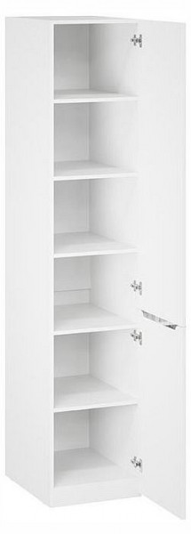 Шкаф для белья Глосс СМ-319.07.002 в Чебаркуле - chebarkul.ok-mebel.com | фото 3
