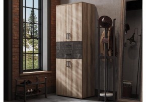 Шкаф для белья Паркинс в Чебаркуле - chebarkul.ok-mebel.com | фото 4