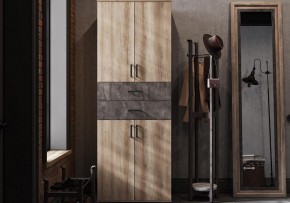 Шкаф для белья Паркинс в Чебаркуле - chebarkul.ok-mebel.com | фото 6