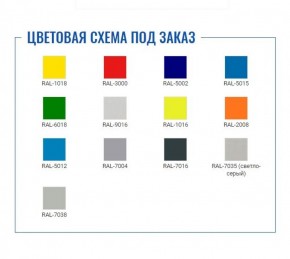 Шкаф для раздевалок усиленный ML-01-40 (доп модуль) в Чебаркуле - chebarkul.ok-mebel.com | фото 2