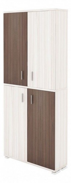 Шкаф книжный Домино ПУ-30-3 в Чебаркуле - chebarkul.ok-mebel.com | фото