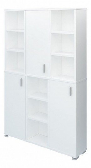 Шкаф книжный Домино ПУ-40-3 в Чебаркуле - chebarkul.ok-mebel.com | фото