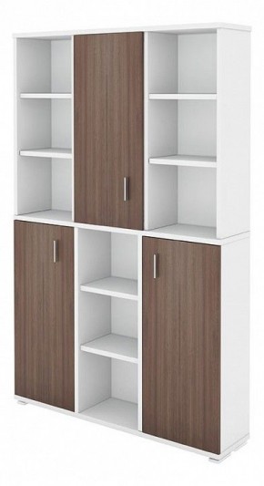 Шкаф книжный Домино ПУ-40-3 в Чебаркуле - chebarkul.ok-mebel.com | фото