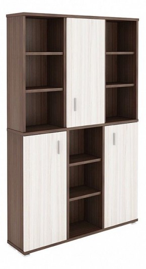 Шкаф книжный Домино ПУ-40-3 в Чебаркуле - chebarkul.ok-mebel.com | фото