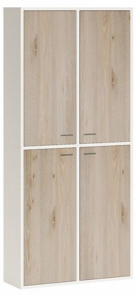Шкаф книжный Домино СУ(ш2в2)+4ФГ в Чебаркуле - chebarkul.ok-mebel.com | фото