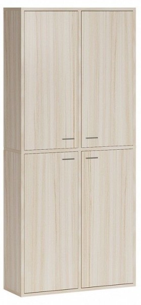 Шкаф книжный Домино СУ(ш2в2)+4ФГ в Чебаркуле - chebarkul.ok-mebel.com | фото