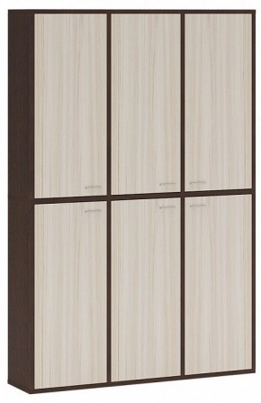 Шкаф книжный Домино СУ(ш3в2)+6ФГ в Чебаркуле - chebarkul.ok-mebel.com | фото