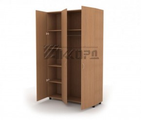 Шкаф комбинированный для одежды ШГ 84.3 (1200*620*1800) в Чебаркуле - chebarkul.ok-mebel.com | фото