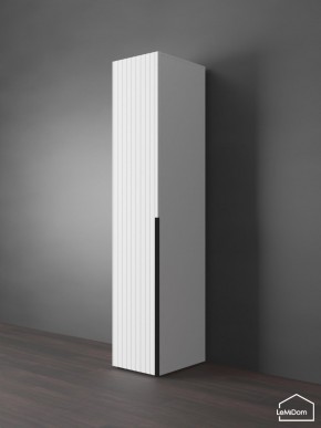 Шкаф Linnea MHR-1-2 2050х400х510 (Белый-М 11.1.2) в Чебаркуле - chebarkul.ok-mebel.com | фото