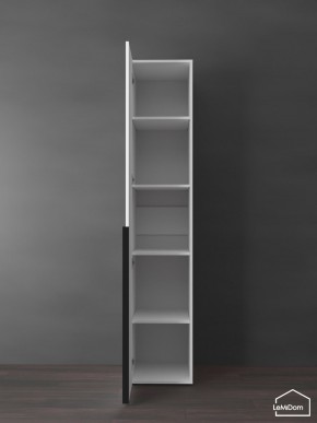Шкаф Linnea MHR-1-2 2050х400х510 (Белый-М 11.1.2) в Чебаркуле - chebarkul.ok-mebel.com | фото 4