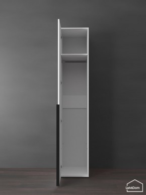 Шкаф Linnea MHR-1 2050х400х510 (Белый-М 11.1.1) в Чебаркуле - chebarkul.ok-mebel.com | фото 4