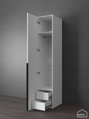 Шкаф Linnea MHR-1-3 2050х400х510 (Белый-М 11.1.2) в Чебаркуле - chebarkul.ok-mebel.com | фото 7