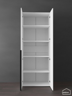 Шкаф Linnea MHR-2-2 2050х800х510 (Белый-М 11.1.2) в Чебаркуле - chebarkul.ok-mebel.com | фото 4