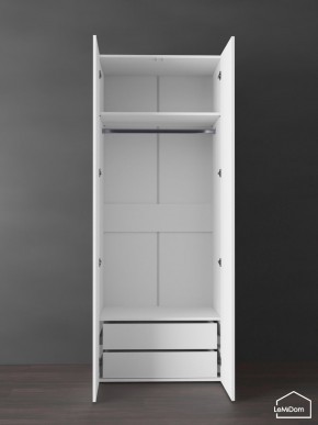 Шкаф Linnea MHR-2PO-3 2050х800х510 (Белый-М 11.1.2) в Чебаркуле - chebarkul.ok-mebel.com | фото 4