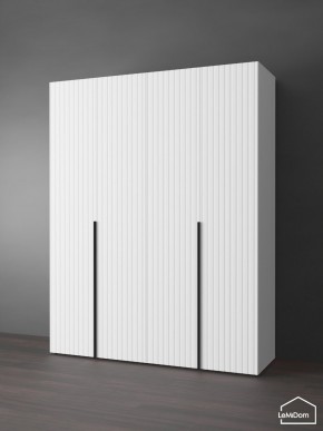 Шкаф Linnea MHR-4-1 2050х1600х510 (Белый-М 11.1.2) в Чебаркуле - chebarkul.ok-mebel.com | фото