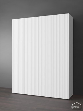 Шкаф Linnea MHR-4PO-1 2050х1600х510 (Белый-М 11.1.2) в Чебаркуле - chebarkul.ok-mebel.com | фото
