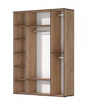 Шкаф Норден 1600 (Дуб Крафт золотой) в Чебаркуле - chebarkul.ok-mebel.com | фото 2