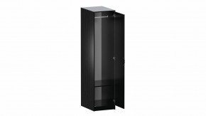 Шкаф ОРИОН однодверный, цвет Дуб Венге в Чебаркуле - chebarkul.ok-mebel.com | фото 3