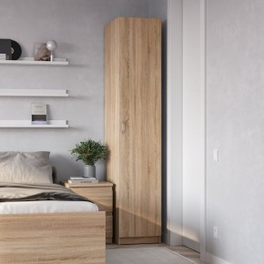 Шкаф ПЕГАС однодверный, цвет Дуб Сонома в Чебаркуле - chebarkul.ok-mebel.com | фото 4