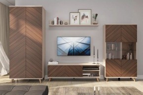 Шкаф платяной Хармони 468.01 в Чебаркуле - chebarkul.ok-mebel.com | фото 3