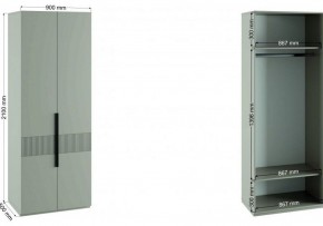 Шкаф платяной Ника в Чебаркуле - chebarkul.ok-mebel.com | фото 3