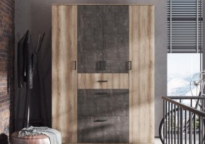 Шкаф платяной Паркинс в Чебаркуле - chebarkul.ok-mebel.com | фото 4