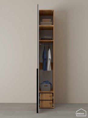 Шкаф с антресолью Linnea MHR-1A-3 2450х400х510 (ДВ-М 11.1.25) в Чебаркуле - chebarkul.ok-mebel.com | фото 6