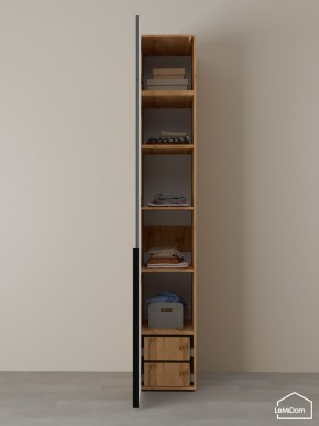 Шкаф с антресолью Linnea MHR-1A-4 2450х400х510 (ДВ-М 11.1.25) в Чебаркуле - chebarkul.ok-mebel.com | фото 6